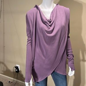 Athleta wrap front hoodie